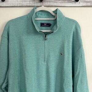 Vineyard Vines saltwater quarter zip pullover sweater